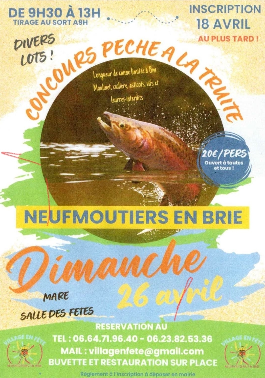 concours de pêche